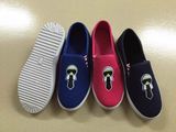 Hot Sale of Children Injection Canvas Shoes Casual Shoes (FPY107-13)