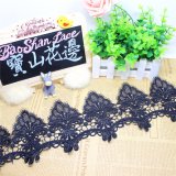 Wholesale Embroidery Micro Fiber Nylon Lace Trimming Fancy for Garments Accessory and Home Textiles