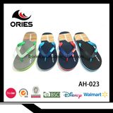 Double Color PVC Upper Man EVA Slippers Popular in Europe