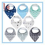 Baby Bandana Drool Bibs, Unisex 8-Pack Gift Set