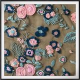 Mesh Embroidery Lace Tulle Embroidery Lace Flower Mesh Embroidery Lace