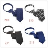 Wholesale Manufacturer Polyester Tie Zipper Tie (Z09-Z12)