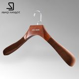 Luxury Brown Wooden Clothes Hanger for Men