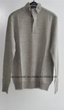 100%Wool Knit Pullover Sweater for Men (in stock)