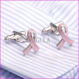 Fashion Pink Painting Aids Mark Cufflinks