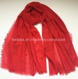 2017 Top Selling Dyed Plain Color Viscose / Polyester Scarf (HMK024)