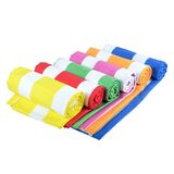 Stripe Printing Microfiber Beach Travel Bath Sports Towel