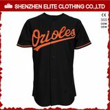 Wholesale Button Down Baseball Jerseys Black