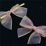 Handwork Satin Ribbon Bow with Wire for Candies