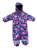 Flower Hooded Reflective Waterproof Jumpsuits