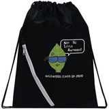 Two-Tone Drawstring Bag