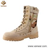 Acid-Resistant Camouflage Desert Military Boots in Goodyear Welt (CMB002)