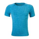 Custom Polyester Gym Fitness Sports Running T Shirt with Your Logo