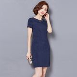 Wholesale European Fashion Ladies Career Dress Women Office Dress