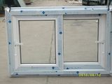 Hot Sale PVC Sliding Window with Retractable Handle From Factory Directly