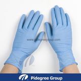 PVC Glove with Purple Color Disposable Nitrile Gloves