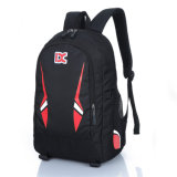 Fashionable Black Nylon School Laptop Sports Travel Backpack