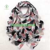 2018 Newest Satin Silk Scarf DOT Printed Fashion Lady Shawl