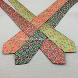 Mens Fashion 100% Silk Tie Custom Print Novelty