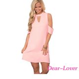 Cold Shoulder Fashion Dress