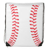 210d Polyester Baseball Drawstring Bag with Customized Logo Printing