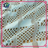 85 Cotton / 15 Nylon Knitted Jacquard African Cord Lace Fabrics Textile China