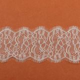 10cm Gold Metallic Crown Embroidery Nylon Voile Lace Fabric