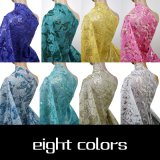 Customized Design Women Embroidery Net Lace for Women Dress