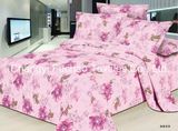 100% Microfiber Printed Complete Bedding Sheets Set