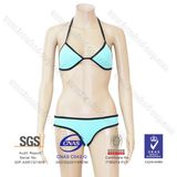 Wholesale Fashion OEM Stock Women Girl Sexy Bathing Suit Beach Bikini Neoprene Swimming Wear