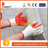 Ddsafety 2017 Red Rubber Coated Work Glove