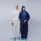 Protective Clothing Disposable Nonwoven PP SMS Microporous Working Coveralls