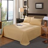 Cheap Solid Polyester Home Bedding Bed Sheets