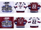 Chl Tulsa Oilers Gary Steffes Play off Jerseys Custom Hockey Jerseys