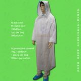 Disposable Polyethylene/Poly/PE Protective Coverall