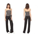 Wool Gabardine  Trouser Low Rise Trouser