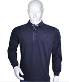 Men's Plain Long Sleeve Custom Polo Shirt