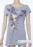 Lady's Printed T-Shirt (BG-L135)