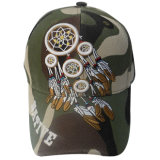 Hot Sale Camo Baseball Cap with Joined Logo 13611