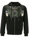 Custom Men's Printed Zip Hoodie with Pocket