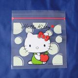 Cartoon Pattern with Zipper PE/PP Packing Bag