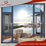 Aluminium Profile Double Glass Awning Window with Insect Screen