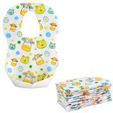 Disposable Nonwoven Printed Baby Bibs