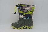 Kids Boots with Green Color and Buckle