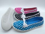 High Quality Women Injection Cnavas Shoes Leisure Shoes (ZL831-10)