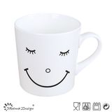 11oz Mug with Funny Face Decal Design