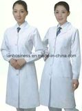 Ly Medical Dress Cotton Doctor Uniform (LY-MU005)