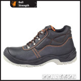 Basic Style Industrial Steel Toe Cap Safety Shoe (SN1631)