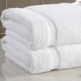 China Factory Wholesale 100 % Cotton Dobby White Towel