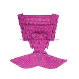 2016 Handmade Knitted Mermaid Tail Blanket Adult